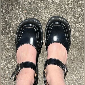 John Fluevog Lolita Mary Jane platforms- Size 7